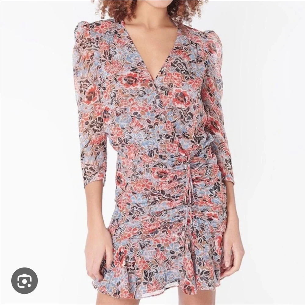 VERONICA BEARD MAGGIE SILK DRESS